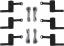 fjellreven 2-4 pers. inner tent pitch kit - black