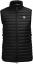 fjellreven abisko padded vest dame - black
