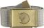 fjellreven canvas brass belt 4cm - fog