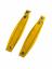 fjellreven kånken mini shoulder pads - warm yellow