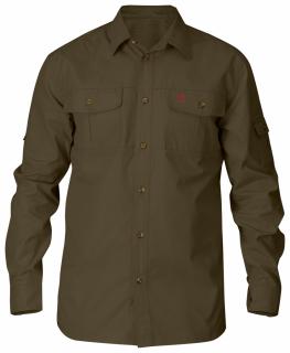 fjellreven singi trekking skjorte - dark olive