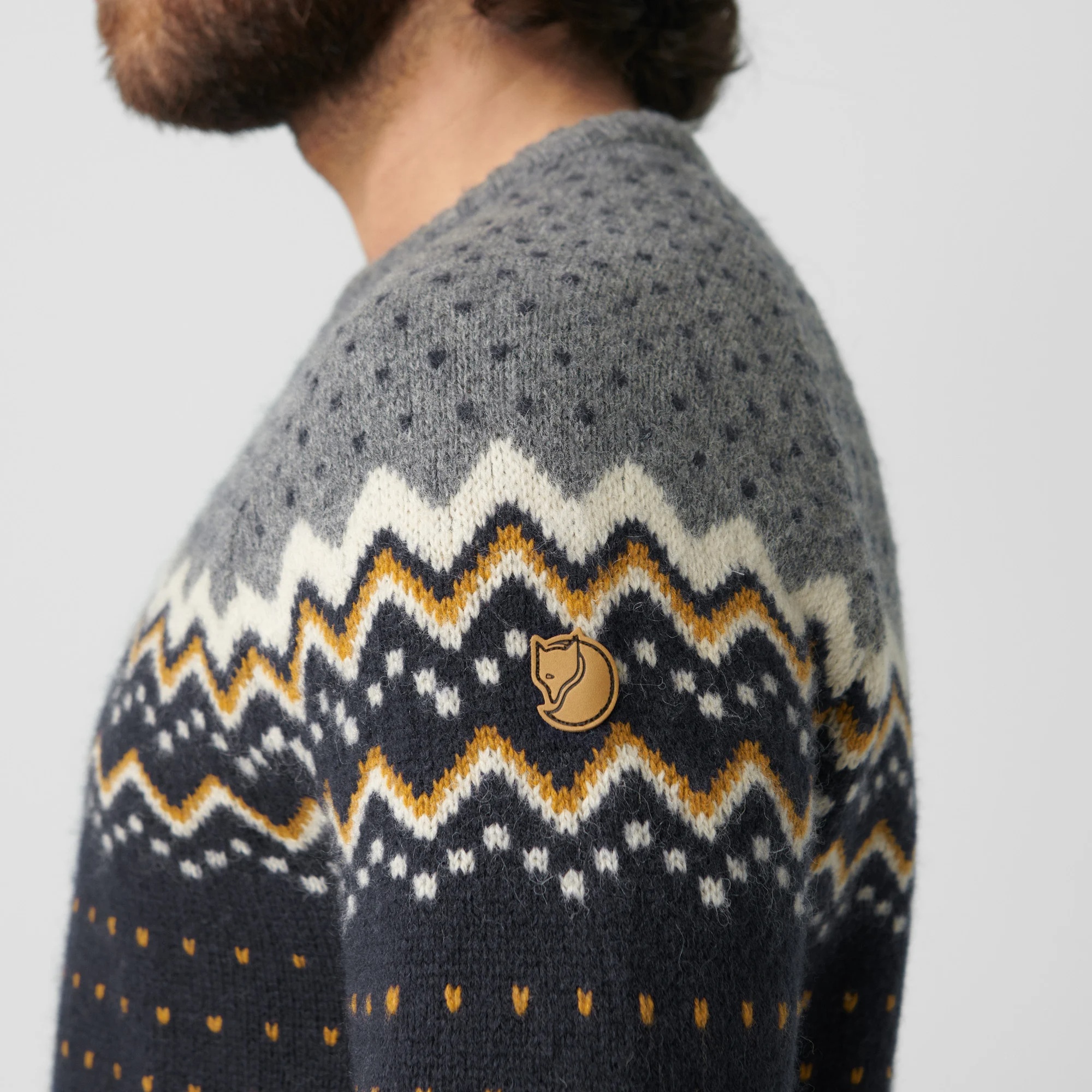 Fjällräven Övik Knit Sweater Herre - Image 8