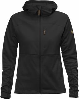 fjellreven abisko trail fleece dame - black