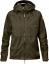 fjellreven keb eco-shell jakke dame - dark olive