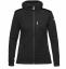 fjellreven keb fleece hoodie dame - dark grey