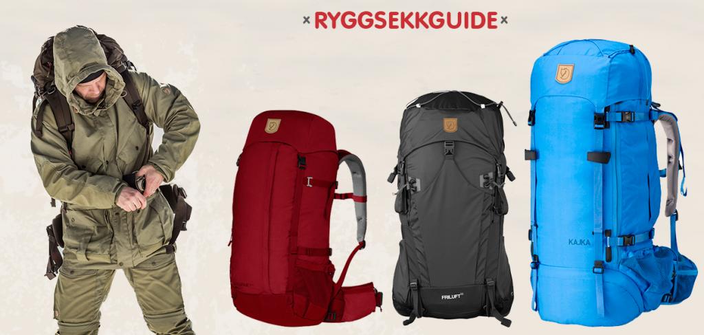 Fjellrevenshop ryggsekkguide - Guide av fjellreven ryggsekker