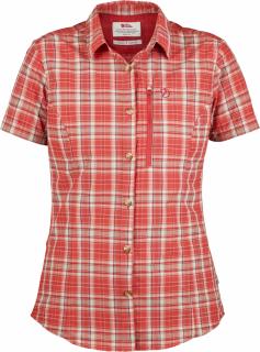 fjellreven abisko hike shirt ss dame - flame orange