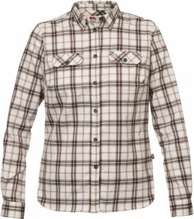 fjellreven fjällglim stretch shirt ls dame - chalk white