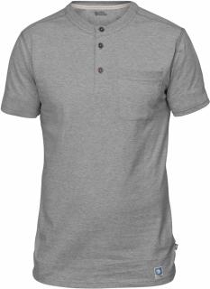 fjellreven greenland buttoned ss herre - grey