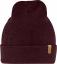 fjellreven classic knit lue - dark garnet