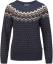 fjellreven Övik knit sweater dame - dark navy