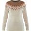 fjellreven Övik knit sweater dame - terracotta pink