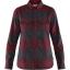 fjellreven canada skjorte dame - dark garnet