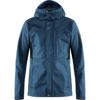 fjellreven kaipak jakke herre - uncle blue - dark grey