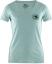 fjellreven 1960 logo t-shirt dame - clay blue - melange