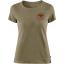 fjellreven forever nature badge t-shirt dame - light olive