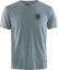 fjellreven 1960 logo t-shirt herre - uncle blue - melange