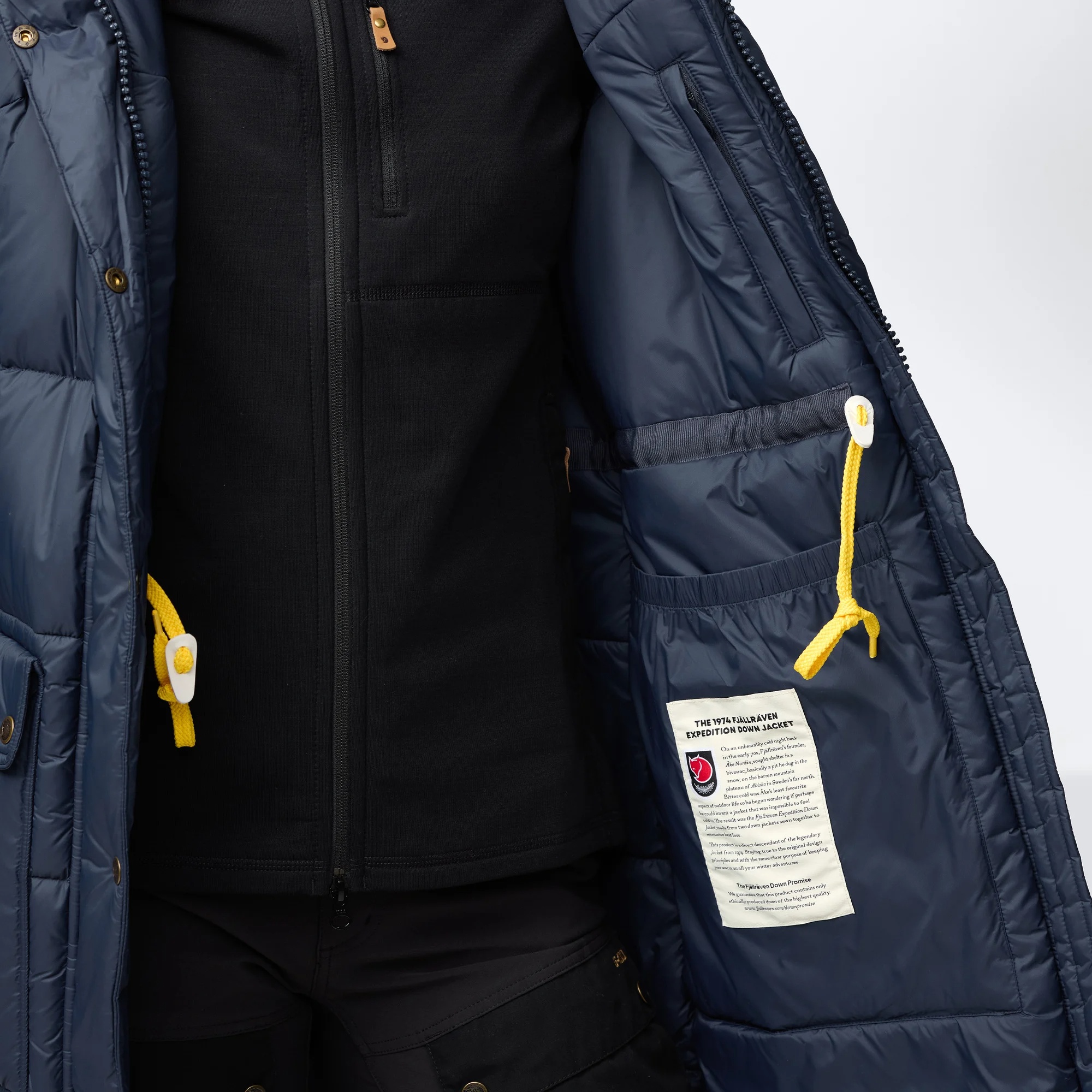 Fjällräven Expedition Long Down Parka Dame - Image 26