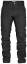 fjellreven abisko lite trekking zip-off bukse regular herre - dark grey - black