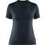 fjellreven abisko wool ss dame - dark navy