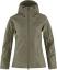 fjellreven abisko lite trekking jakke dame - light olive