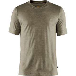 fjellreven abisko wool ss herre - light olive