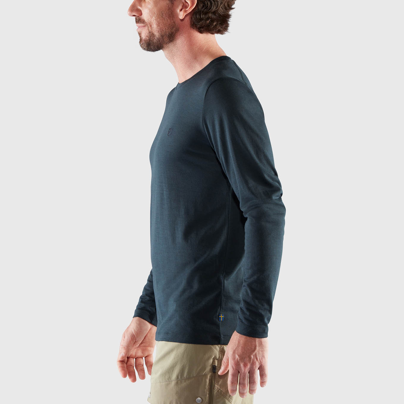 Fjällräven Abisko Wool LS Herre - Image 5