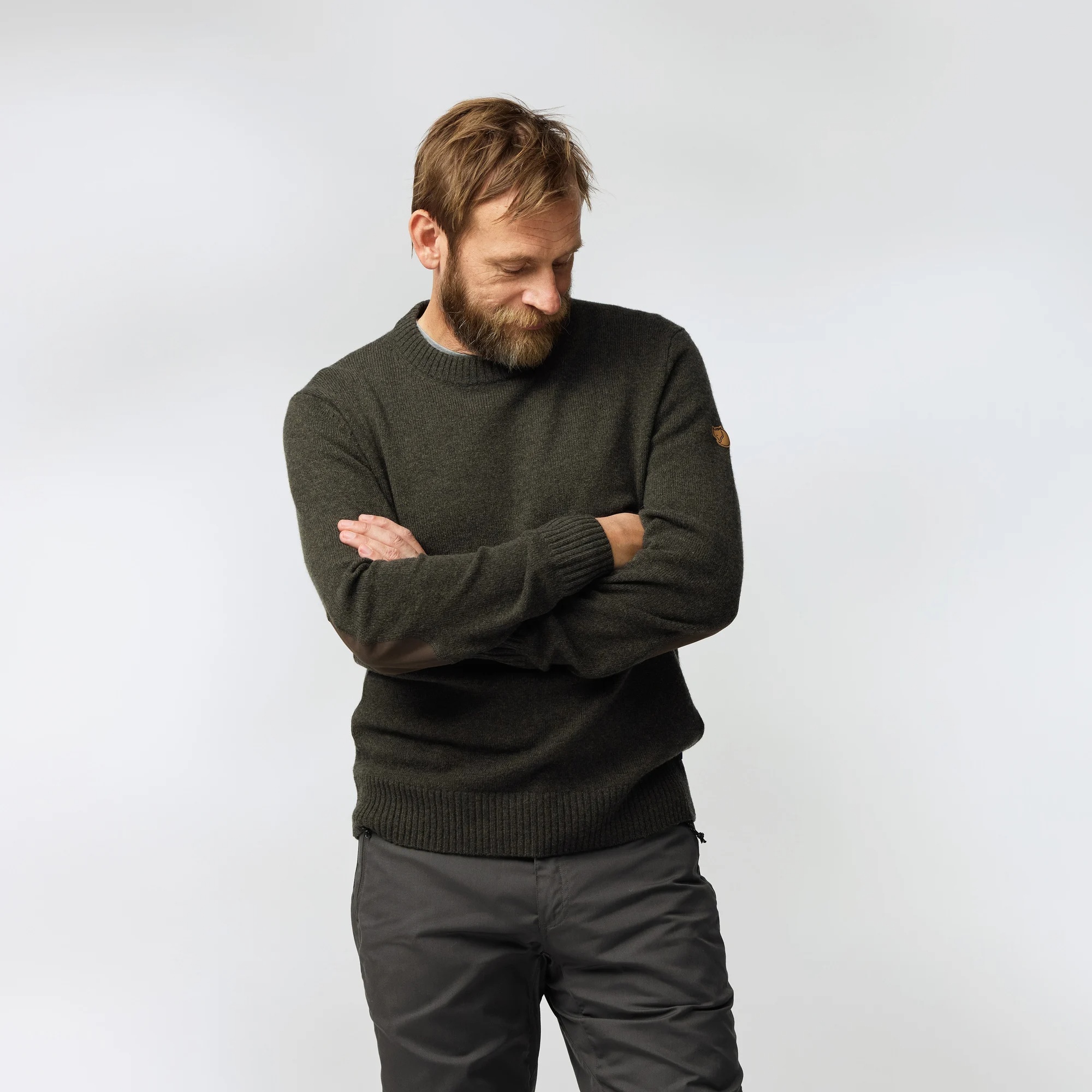 Fjällräven Övik Round-Neck Genser Herre - Image 4