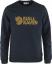 fjellreven fjällräven logo sweater herre - dark navy