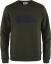 fjellreven fjällräven logo sweater herre - deep forest