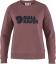 fjellreven fjällräven logo sweater dame - mesa purple