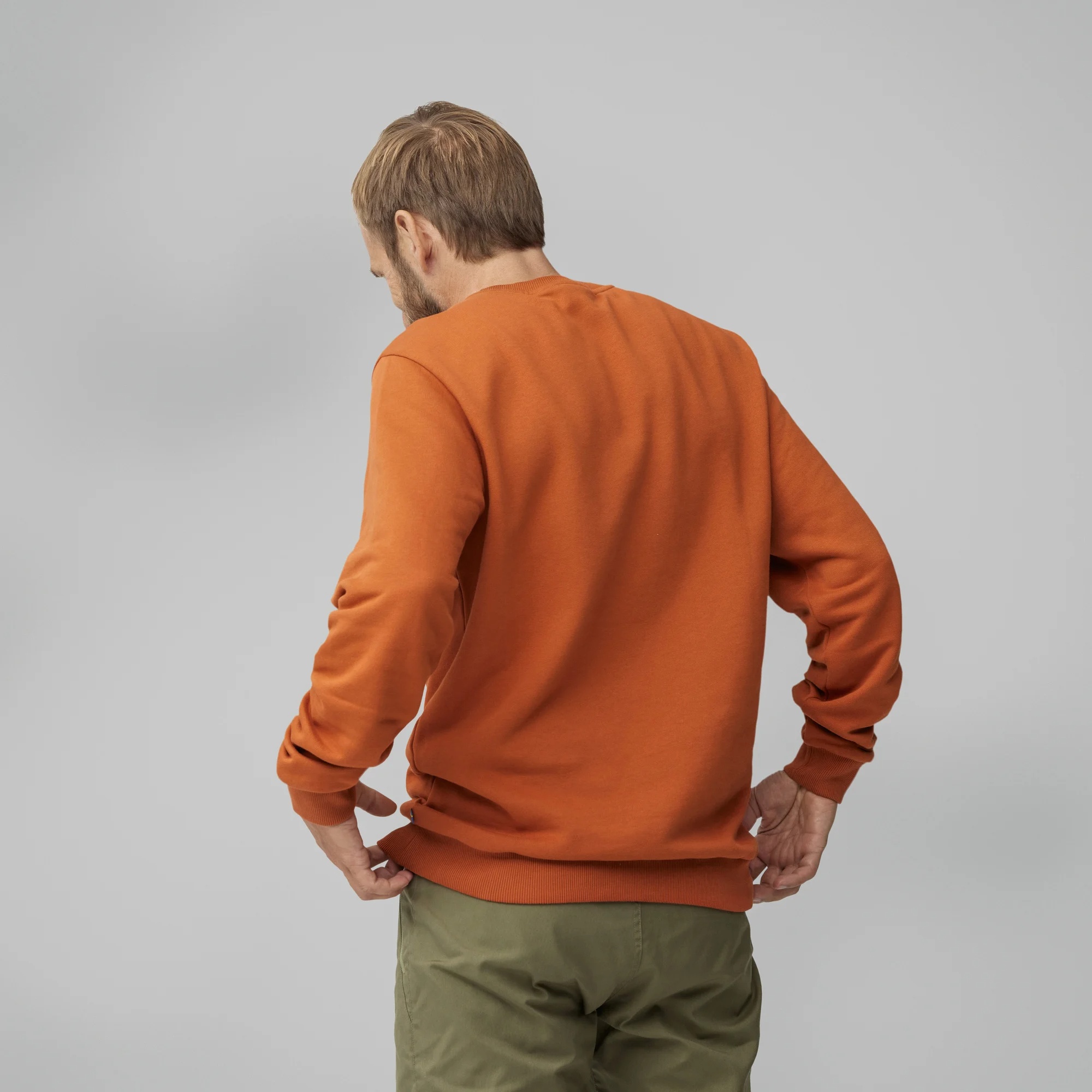Fjällräven Logo Genser Herre - Image 9