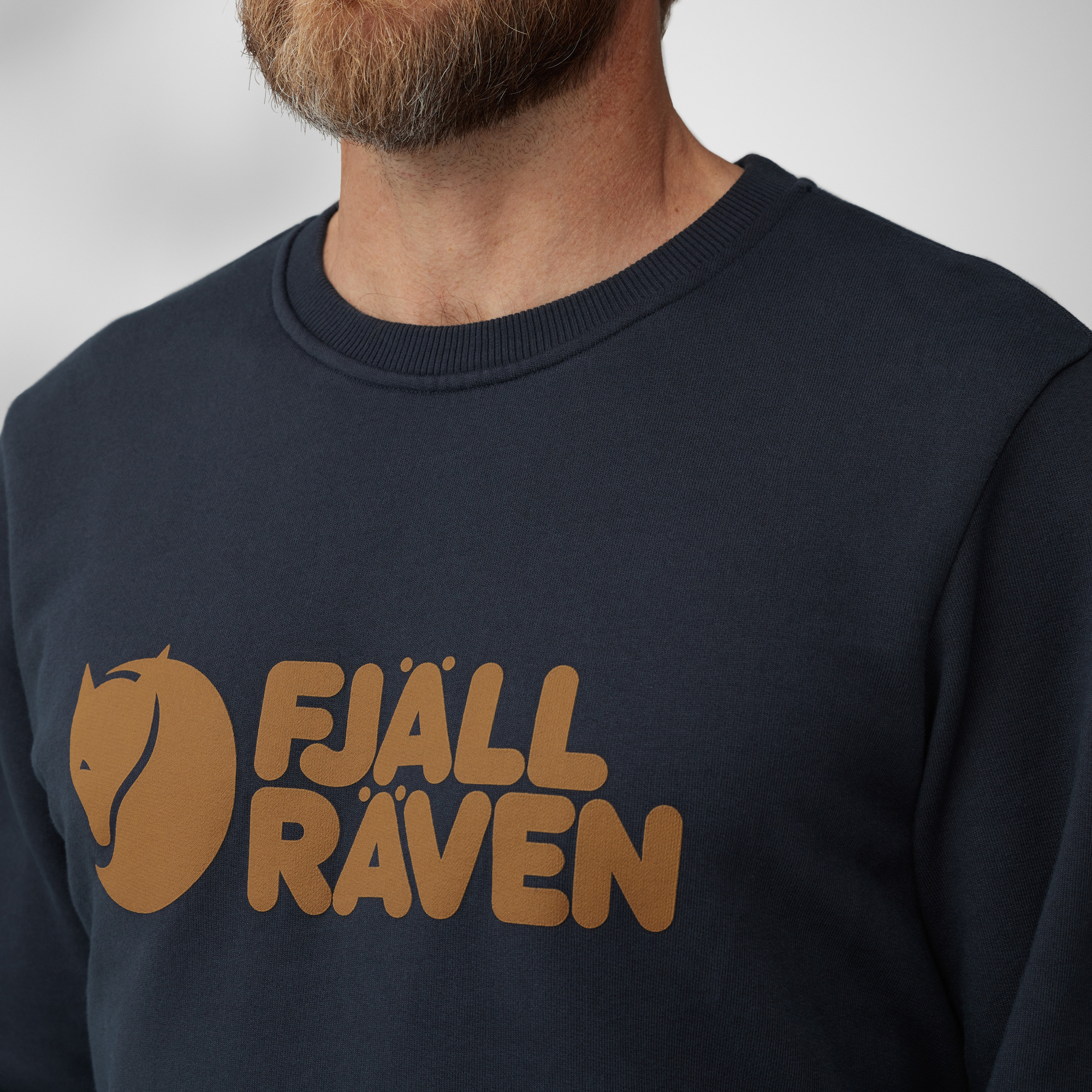 Fjällräven Logo Genser Herre - Image 5