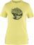 fjellreven abisko wool fox ss dame - lemon yellow