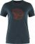 fjellreven abisko wool fox ss dame - dark navy