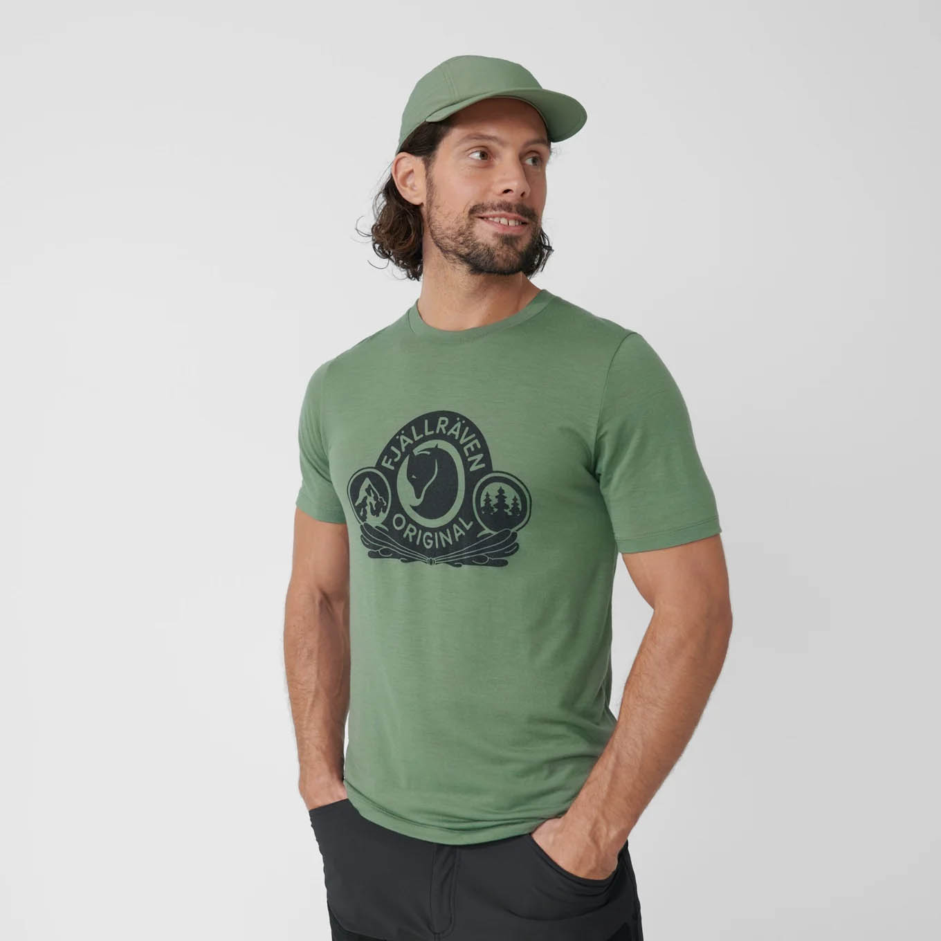 Fjällräven Abisko Wool Classic SS Herre - Image 2