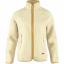 fjellreven vardag pile fleece dame - chalk white