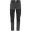 fjellreven abisko midsummer bukse long herre - dark grey - black