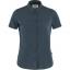 fjellreven high coast lite shirt ss dame - navy