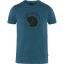 fjällräven fox t-shirt herre - indigo blue