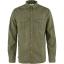 fjellreven Övik travel shirt ls herre - green