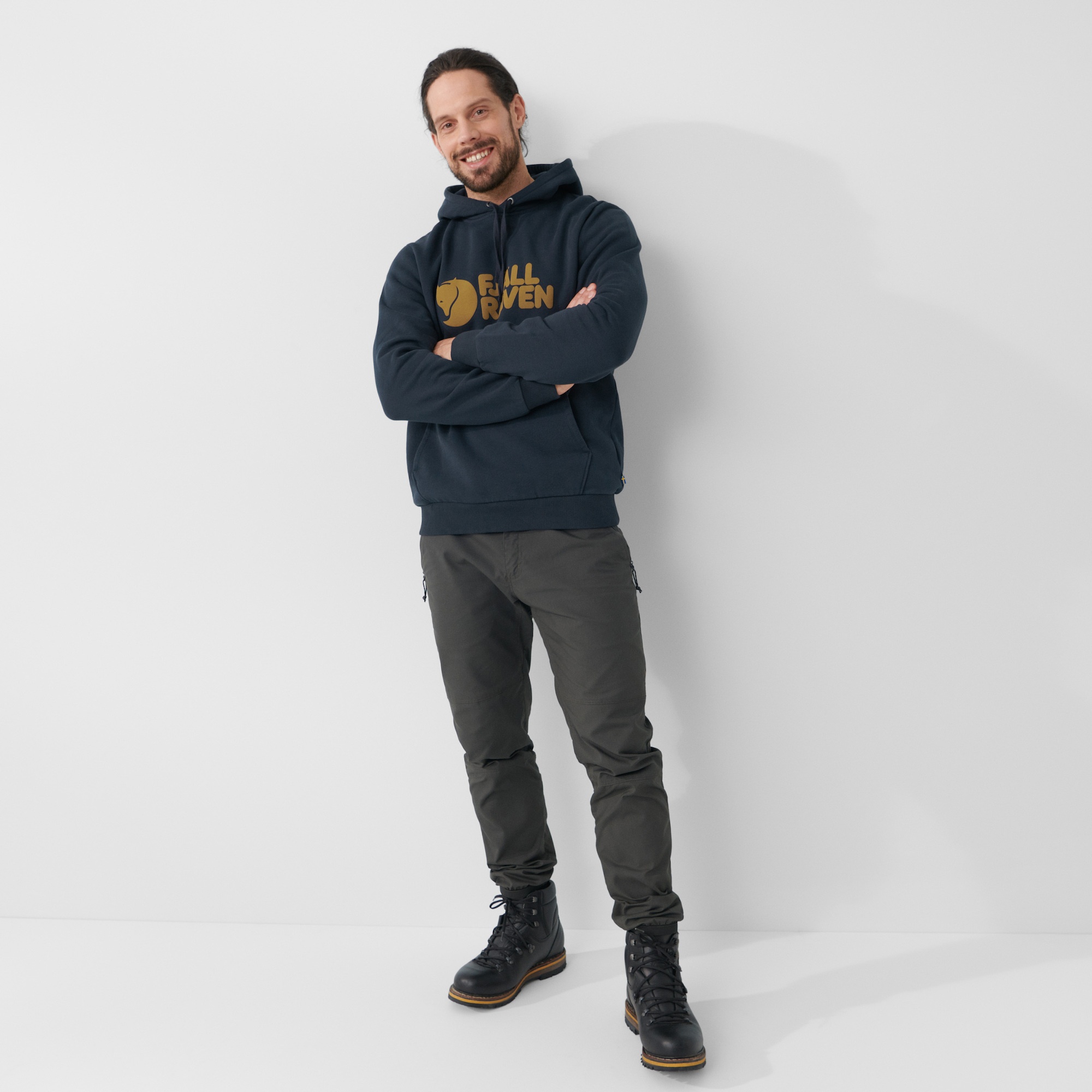 Fjällräven Fjällräven Logo Hoodie Herre - Image 3