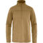 fjellreven abisko lite fleece half zip herre - buckwheat brown