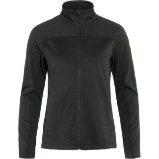 fjellreven abisko lite fleece jacket dame - black