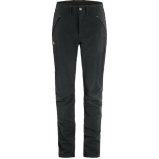 fjellreven abisko trail stretch trousers dame - black