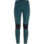 fjellreven abisko trekking tights hd dame - mountain blue