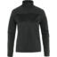 fjellreven abisko lite fleece half zip dame - black