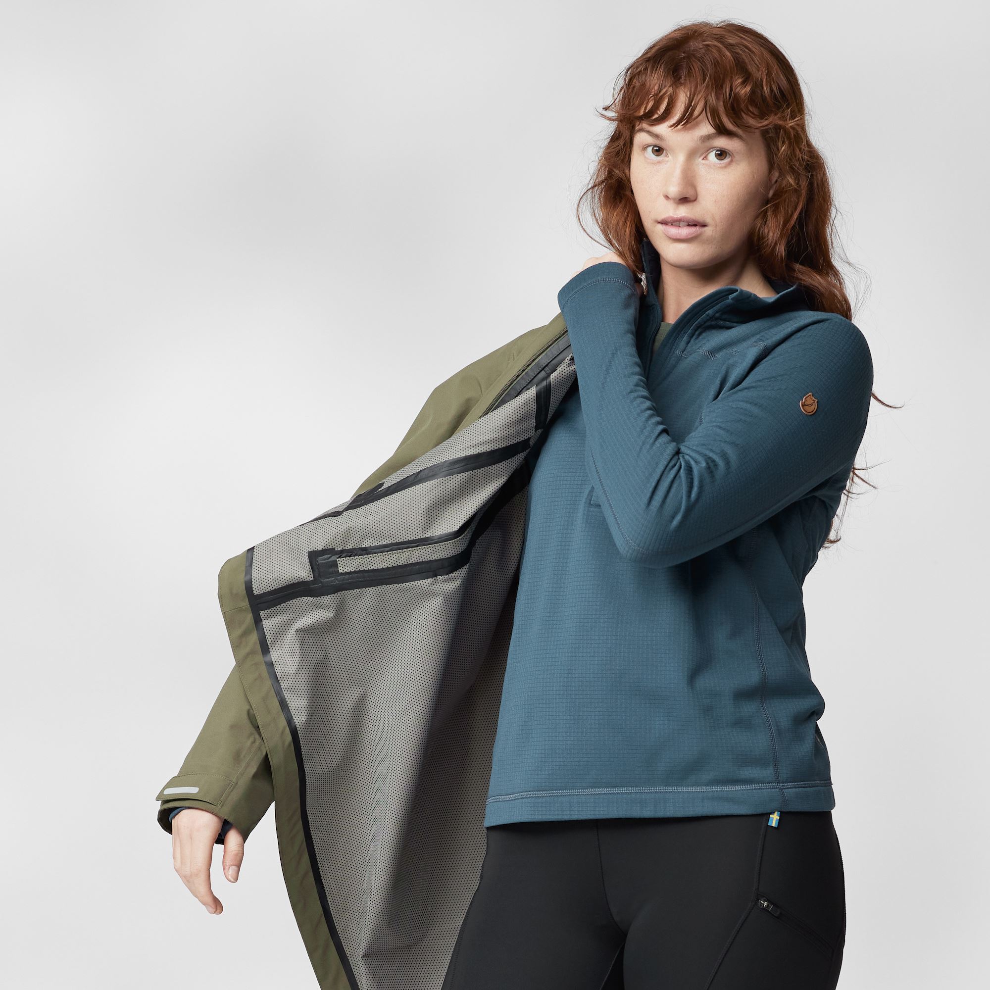 Fjällräven Abisko Lite Fleece Half Zip Dame - Image 7