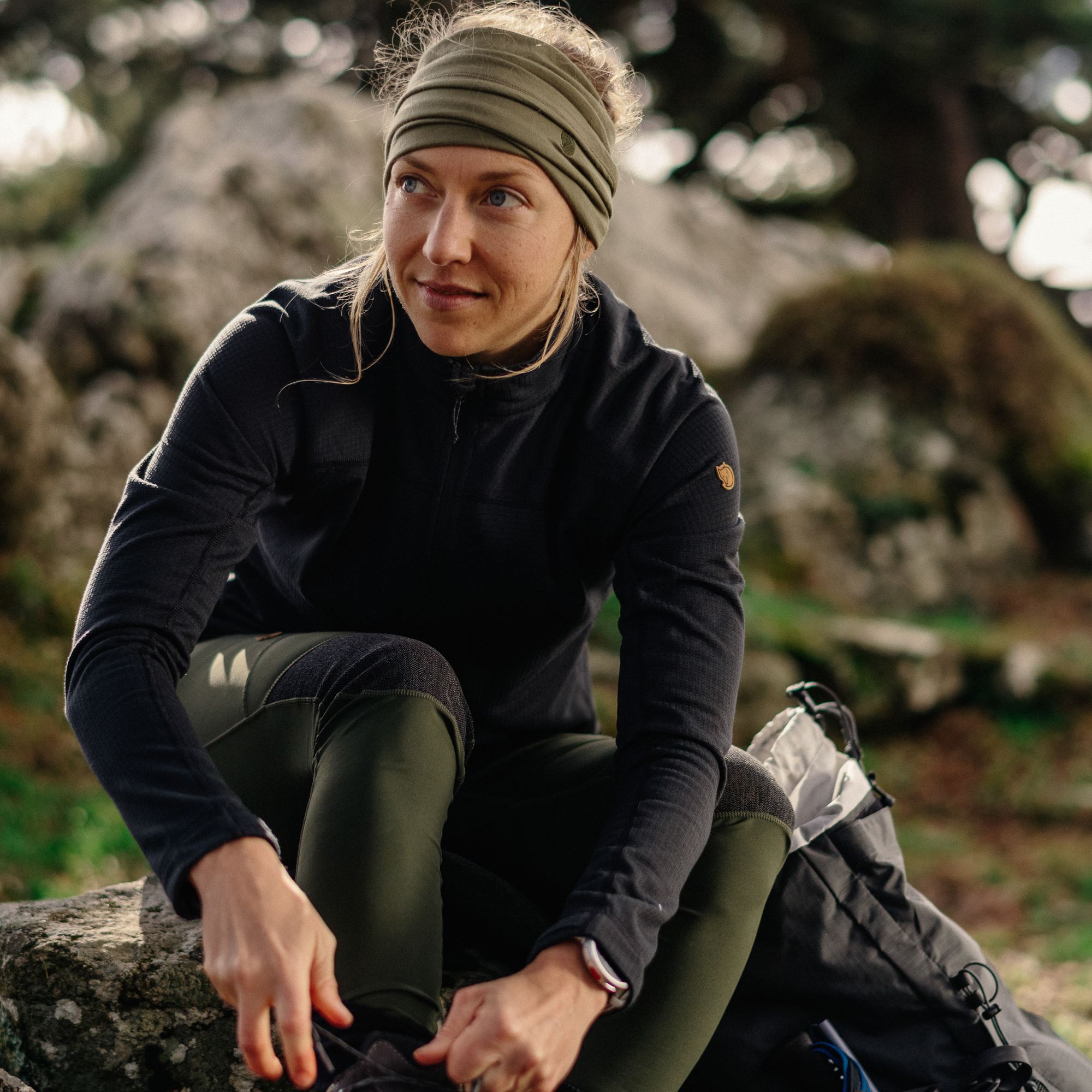 Fjällräven Abisko Lite Fleece Half Zip Dame
