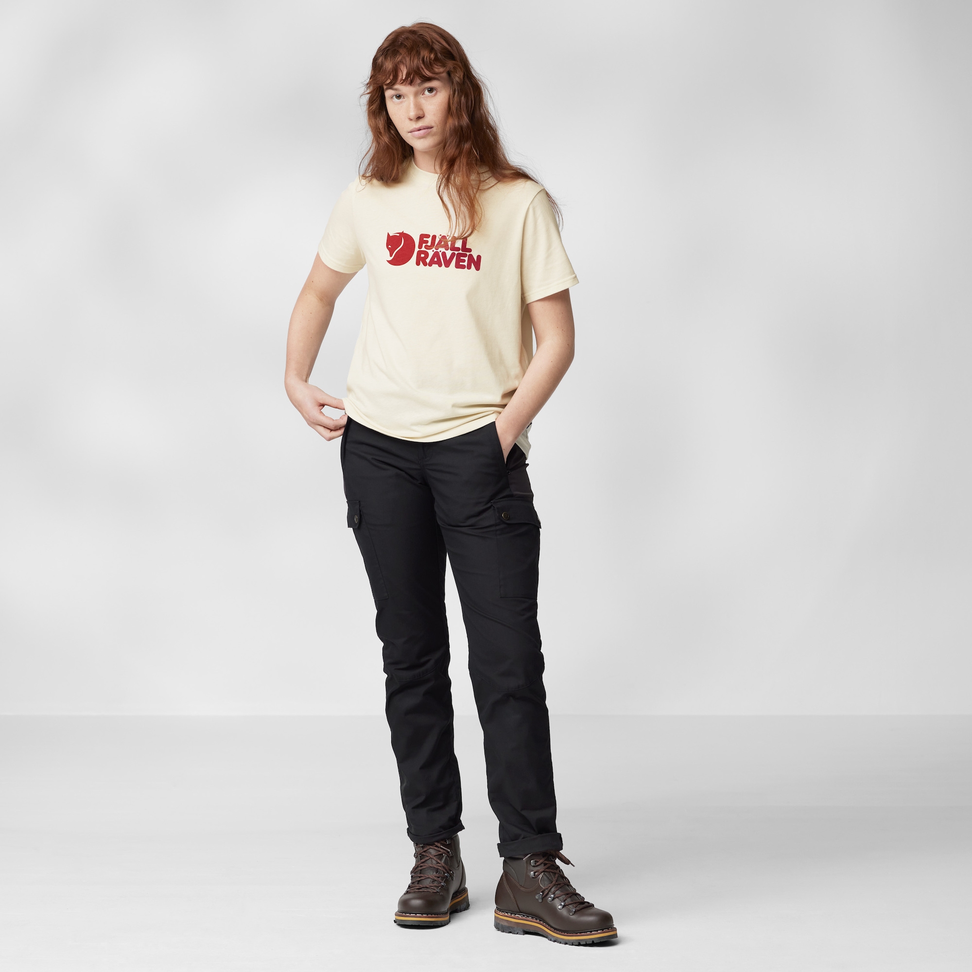 Fjällräven Fjällräven Logo Tee Dame - Image 2